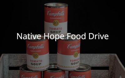 Native Hope Food Drive