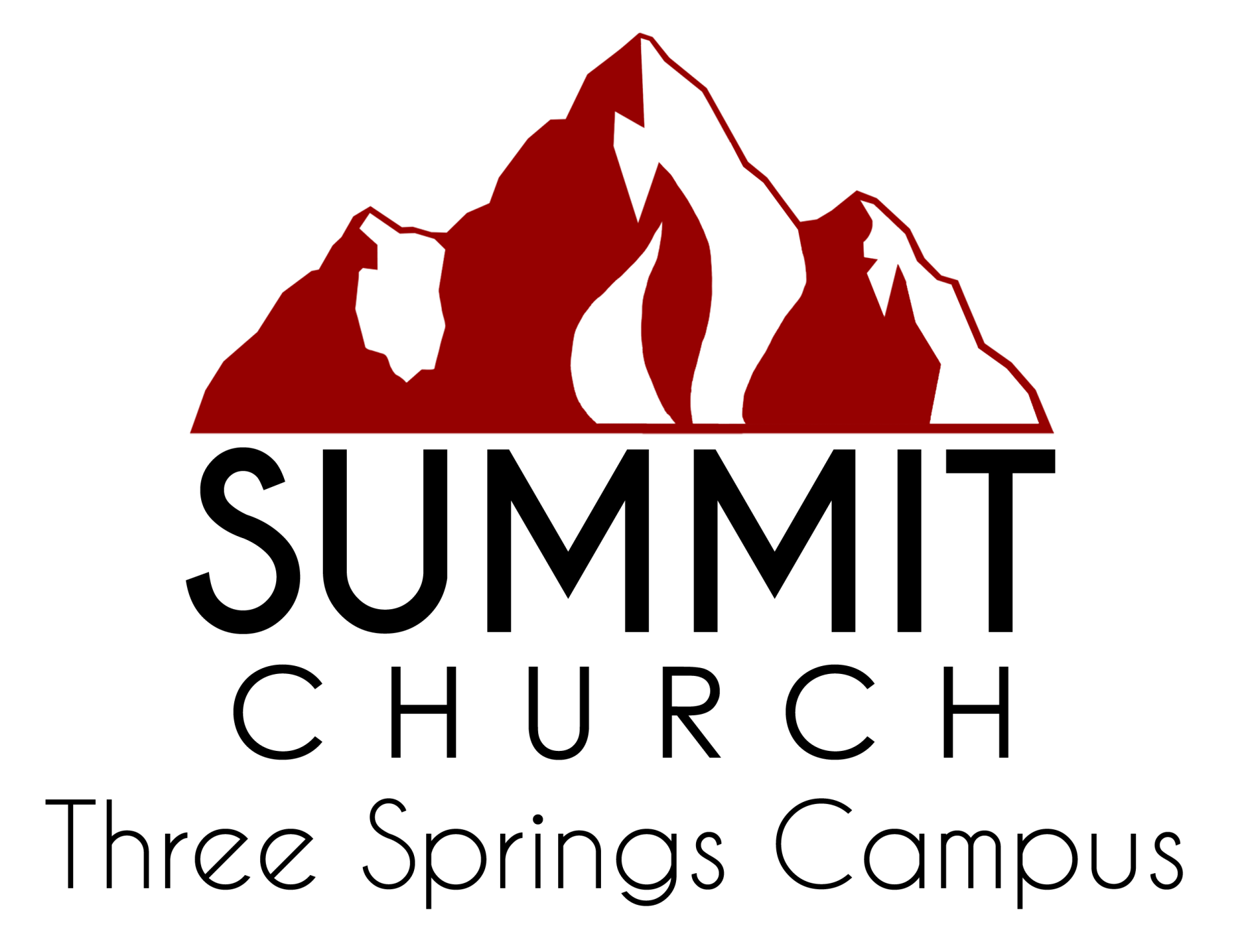 summit logos three springs transparent red | Summit Church