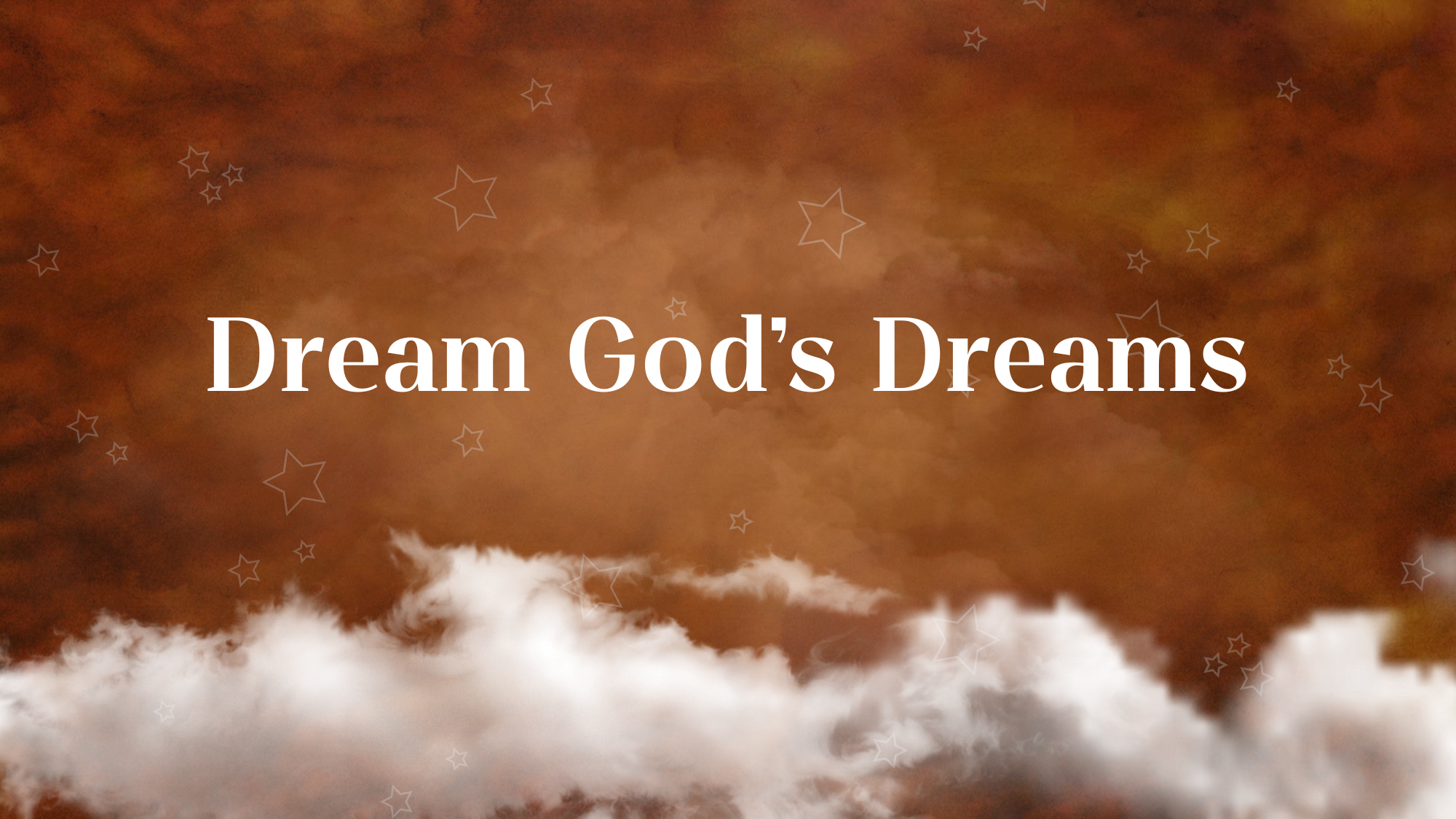 Dreams to Bring us Hope