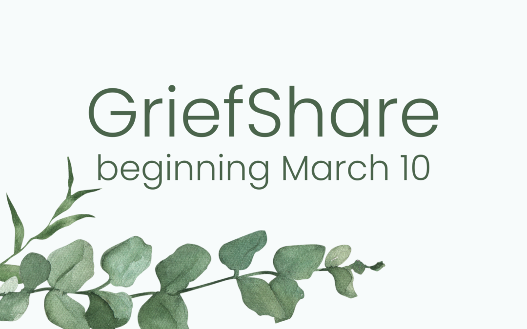 Grief Program Beginning Soon