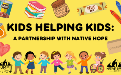 🌟 Introducing Kids Helping Kids: A Partnership with Native Hope! 🌟