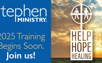 2025 Stephen Ministry Training