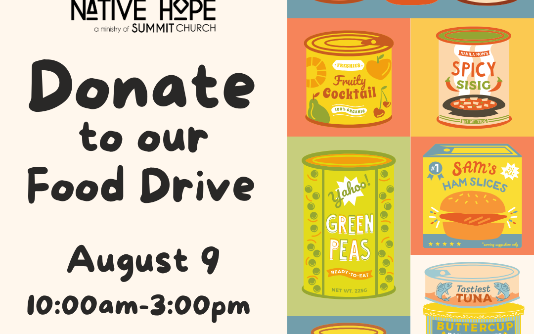 Food Drive for Native Hope