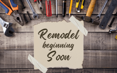 Remodel beginning September 2
