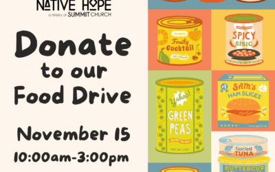 Food Drive for Native Hope