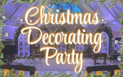 Christmas Decorating Party Nov 23rd!
