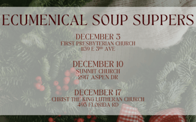 Advent Ecumenical Services and Soup Suppers