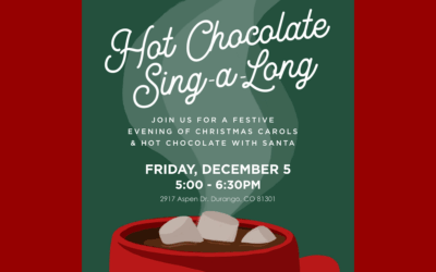 Christmas Carol Sing-a-long and Hot Chocolate Bar – December 5