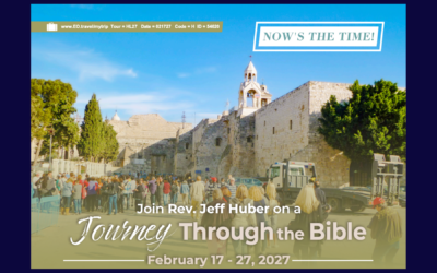 Join Pastor Jeff on a trip to the Holy Land