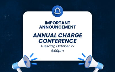Charge Conference October 27
