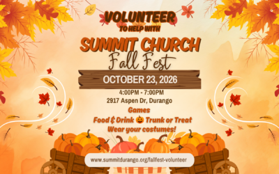 Fall Fest is Coming – We Need Your Help!