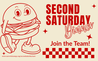 Join the Team for 2nd Saturday Dinners